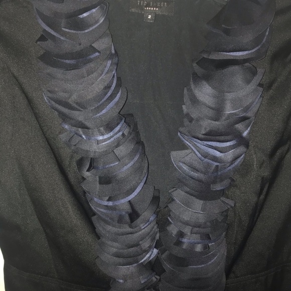 New Ted Baker Black Dress - Picture 4 of 5